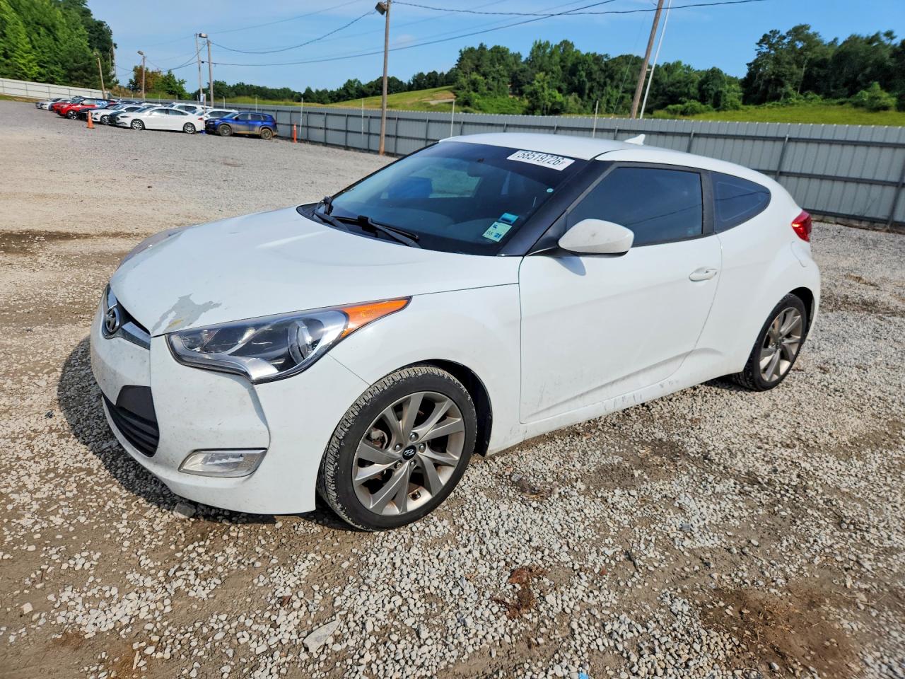 2017 Hyundai Veloster, VIN KMHTC6AD2HU312541 — Front end
