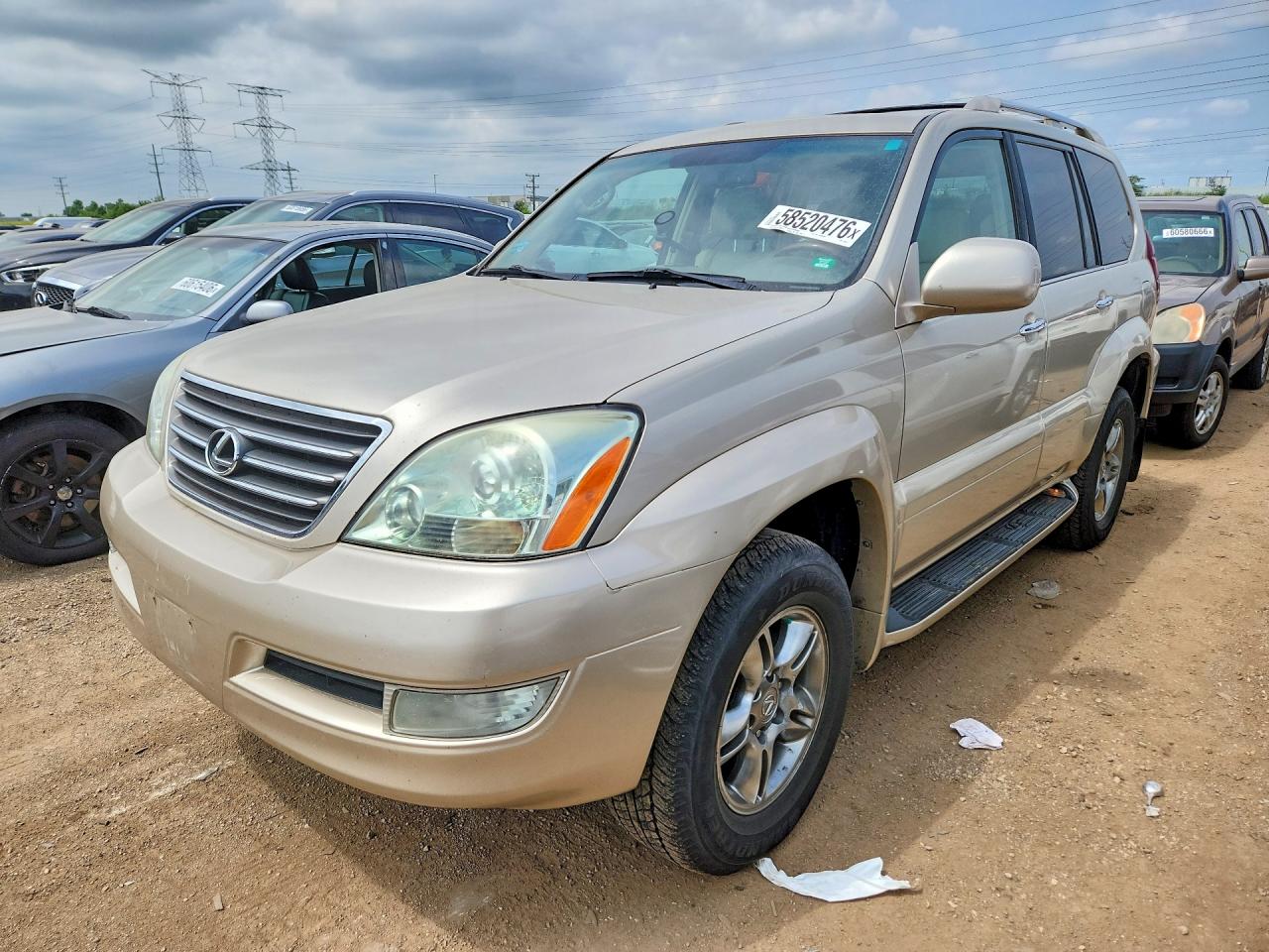 2008 Lexus GX 470, VIN JTJBT20X380170354 — Side