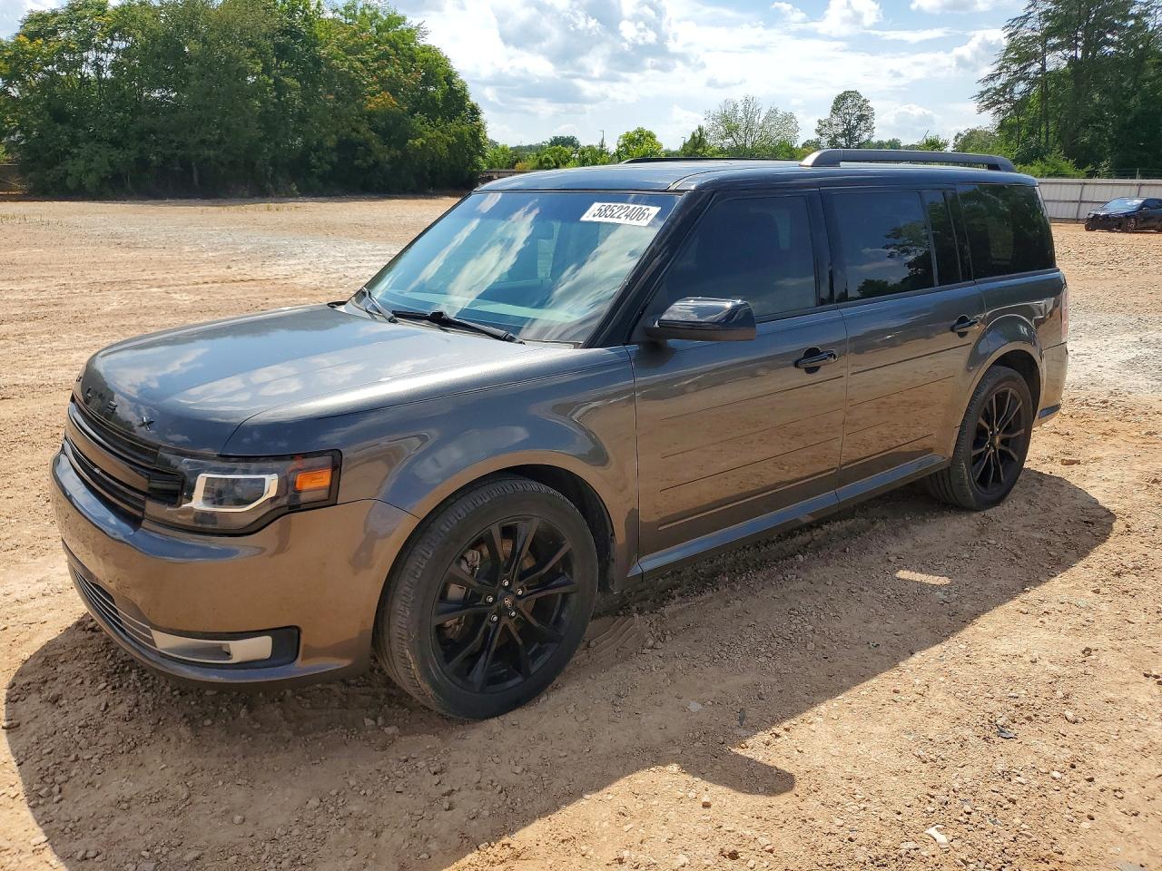 2018 Ford Flex Limited, VIN 2FMGK5D83JBA03802 — Rear end