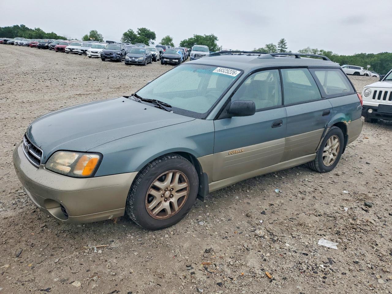 2002 Subaru Legacy Outback, VIN 4S3BH665827652625 — Перед
