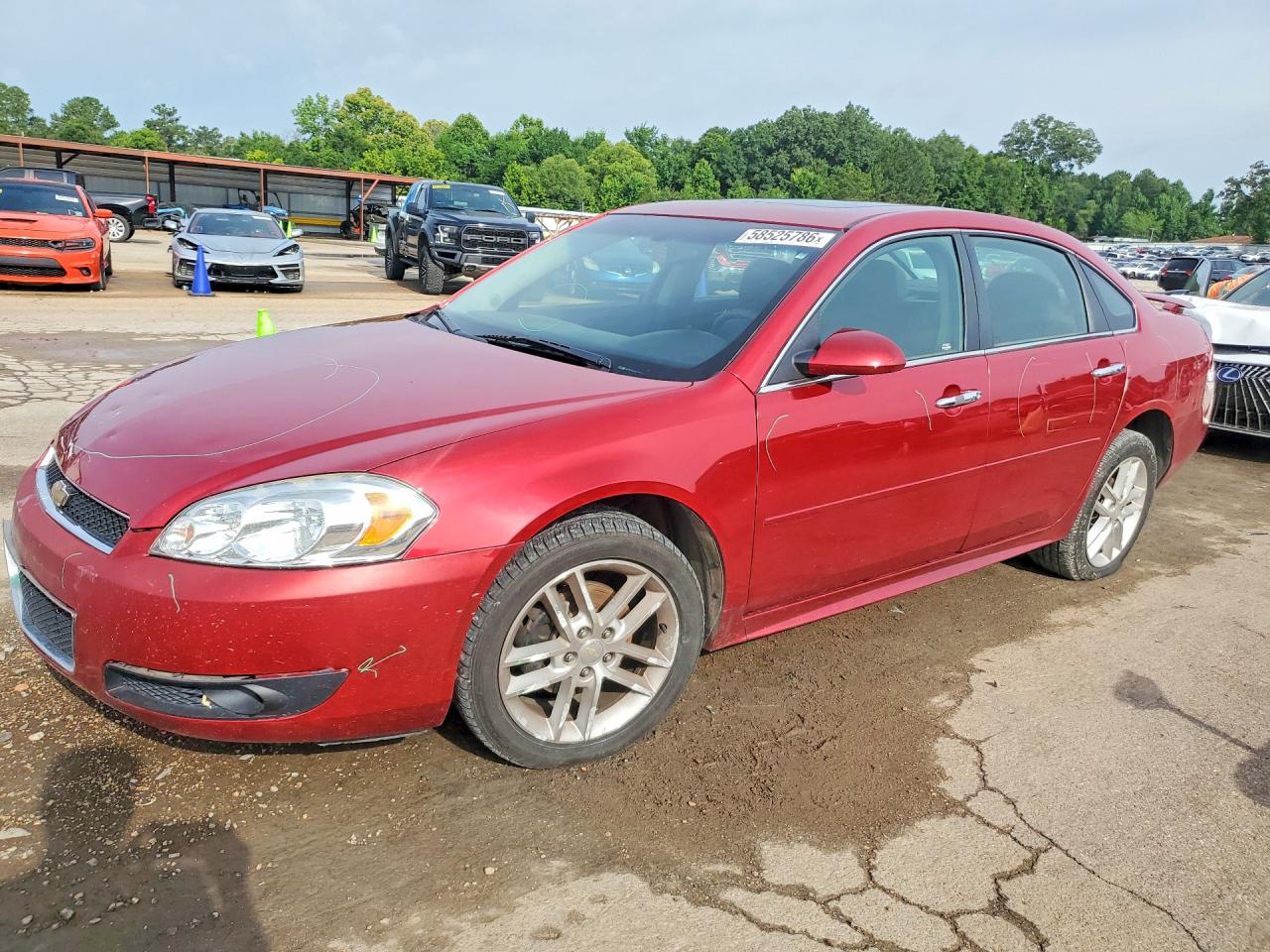 2015 Chevrolet Impala LTZ, VIN 2G1WC5E33F1145881 — Undercarriage