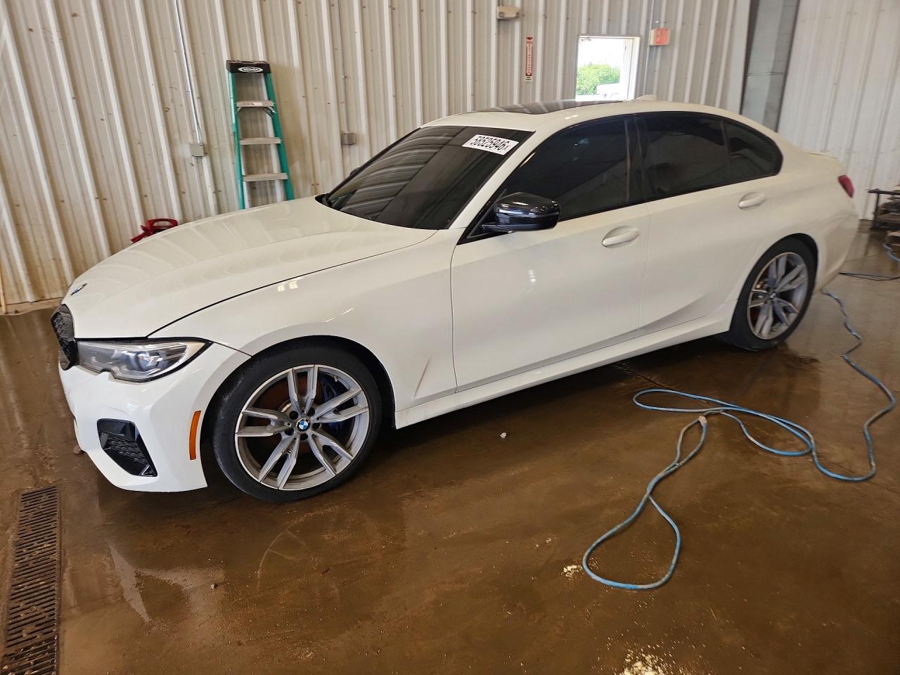 2020 BMW 3 Series M340i xDrive, VIN WBA5U9C06LAF54801 — Undercarriage