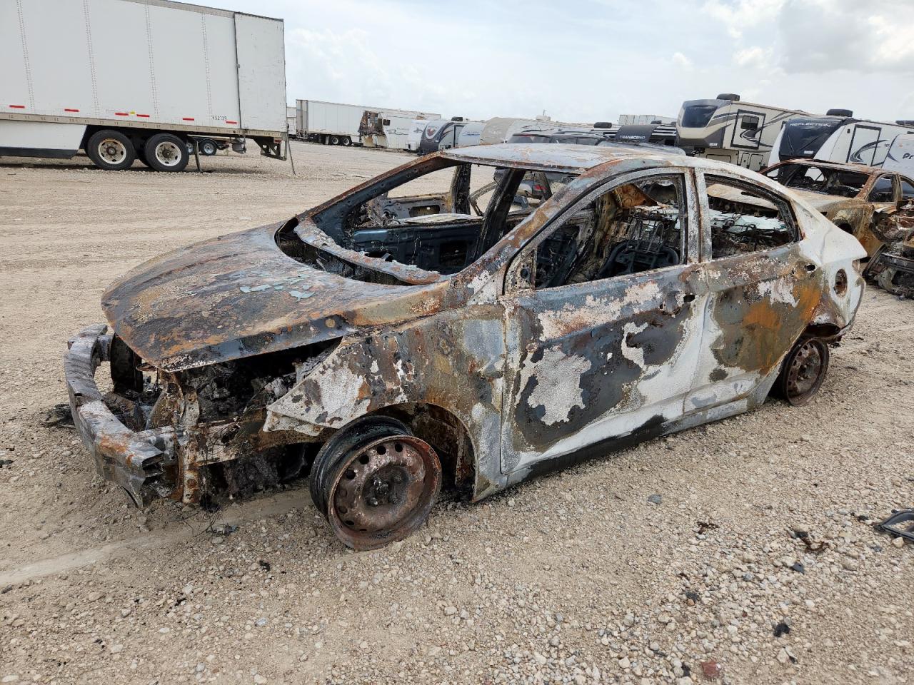 2012 Hyundai Accent GLS, VIN KMHCT4AE8CU218234 — Burn