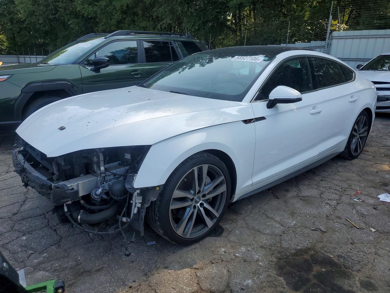 2018 Audi A5 Sportback Prestige, VIN WAUFNDF55JA081754 — Перед