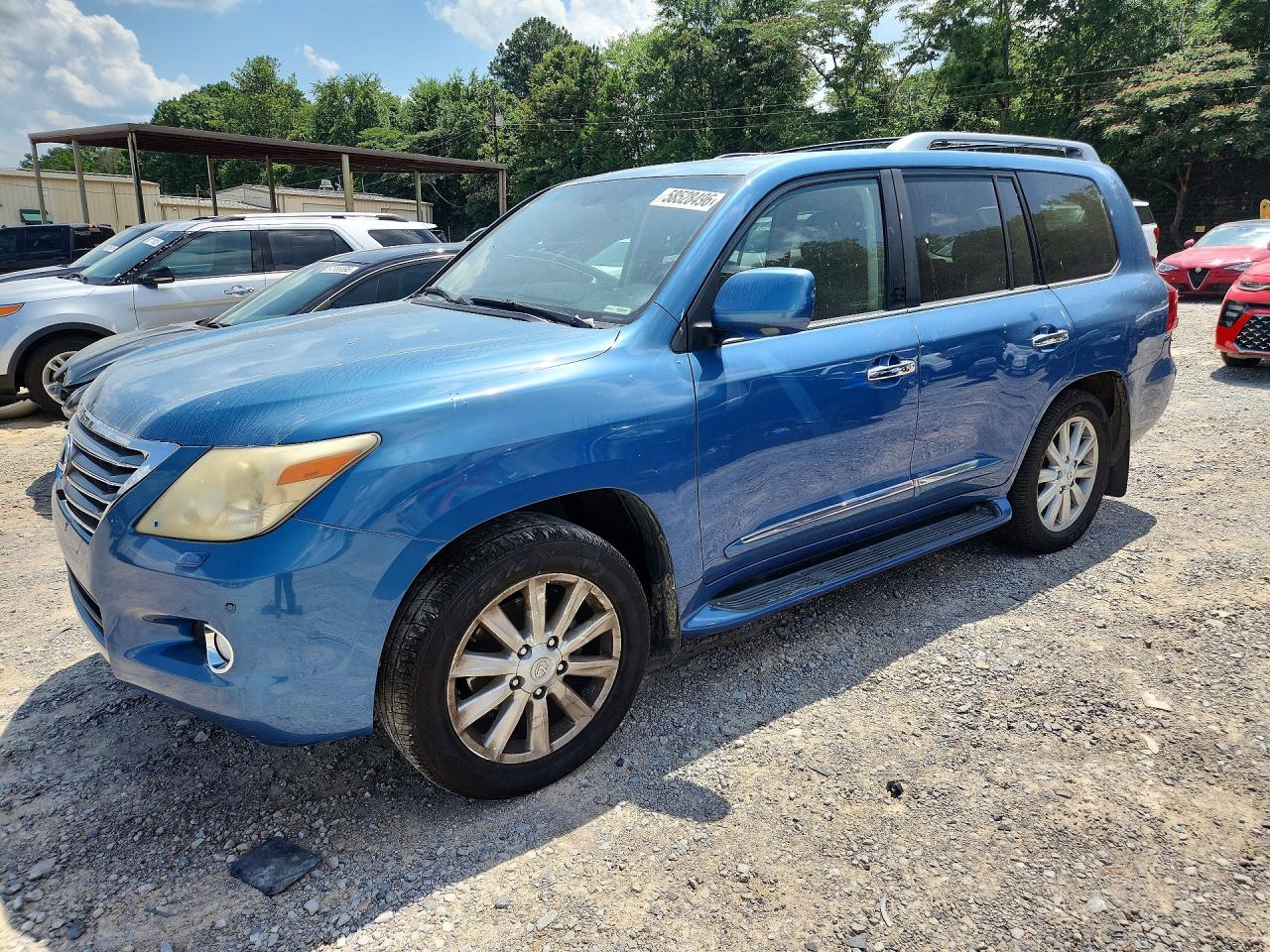 2009 Lexus LX 570, VIN JTJHY00W694020403 — Механическое
