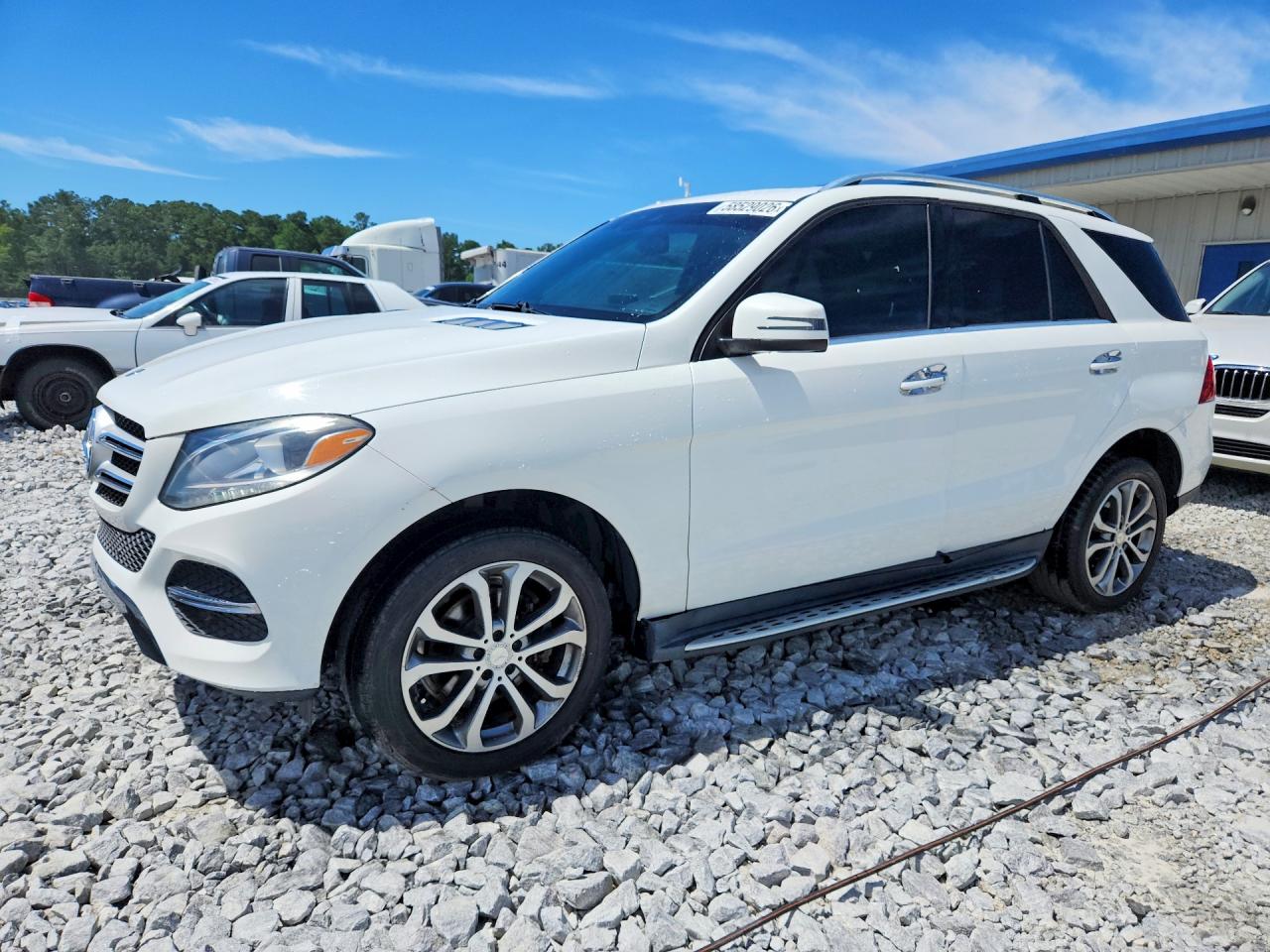 2016 Mercedes-Benz GLE 350, VIN 4JGDA5JB9GA739816 — Normal wear