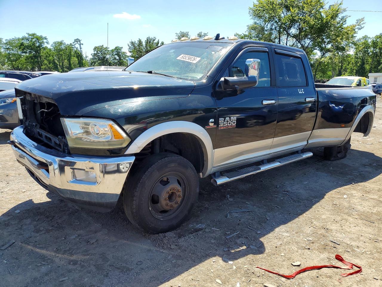 2015 Ram 3500 Laramie, VIN 3C63RRJL9FG550373 — Разукомплектован