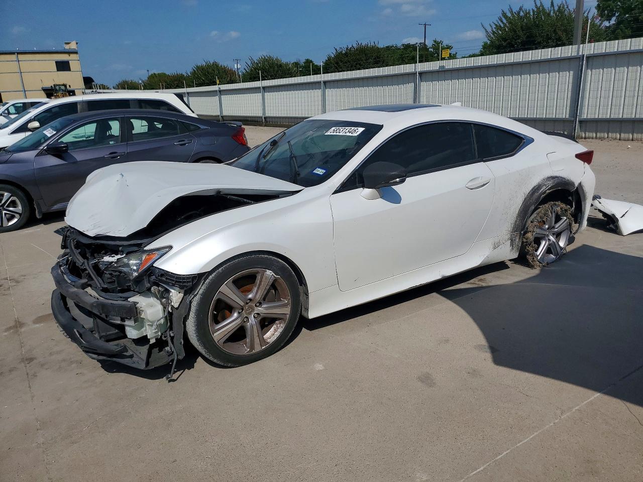 2016 Lexus RC 200t F Sport, VIN JTHHA5BC2G5004163 — Front end