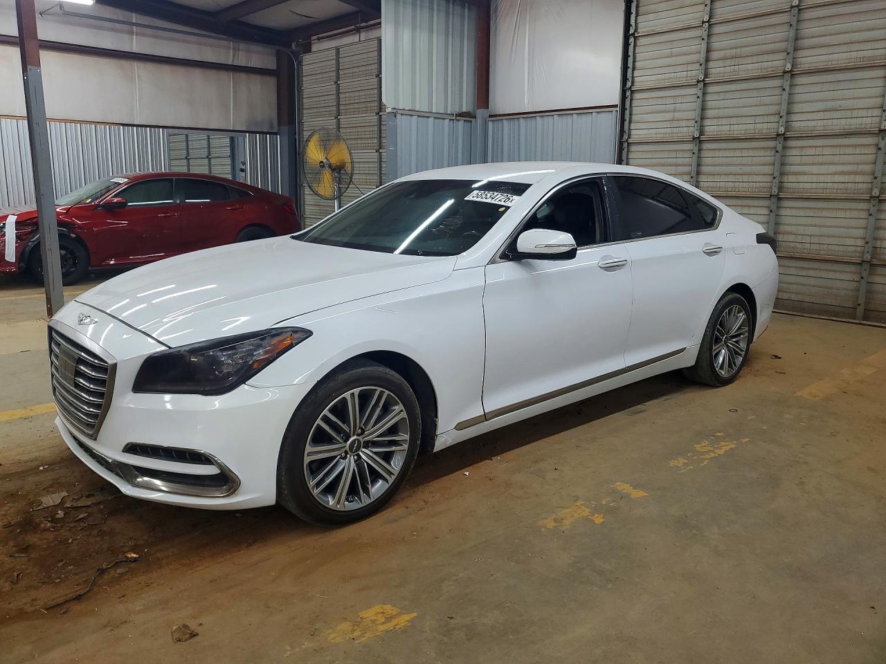 2018 Genesis G80 3.8L, VIN KMHGN4JE5JU284653 — Normal wear