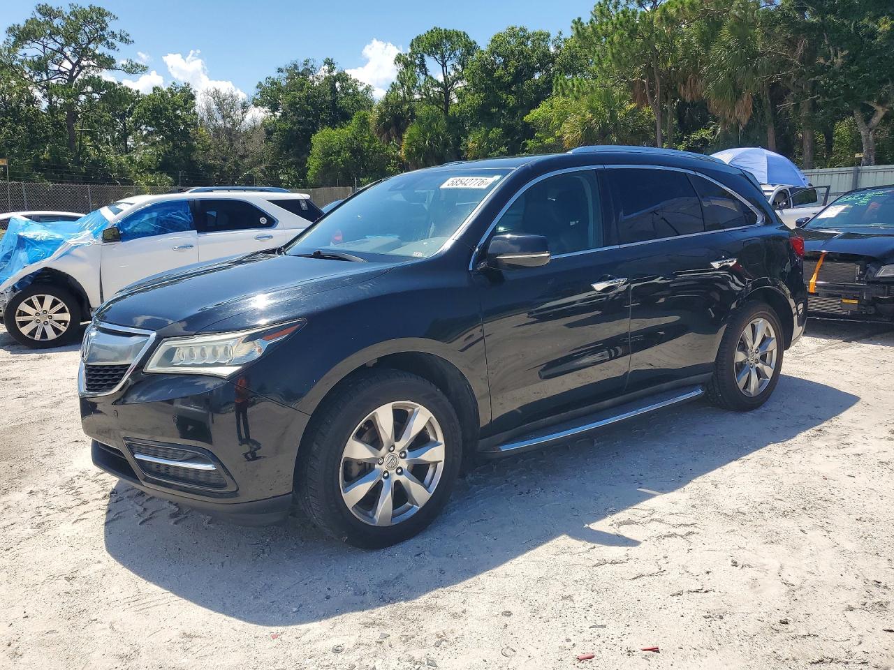 2016 Acura MDX Advance, VIN 5FRYD4H92GB024604 — Normal wear