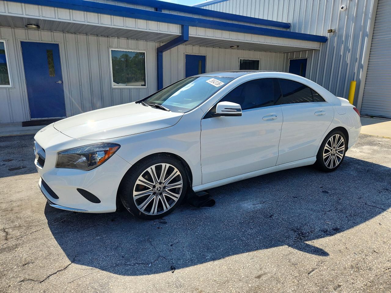 2018 Mercedes-Benz CLA 250, VIN WDDSJ4EB8JN680490 — Undercarriage