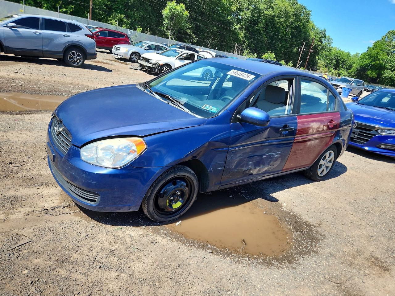 2010 Hyundai Accent GLS, VIN KMHCN4AC7AU456047 — Side