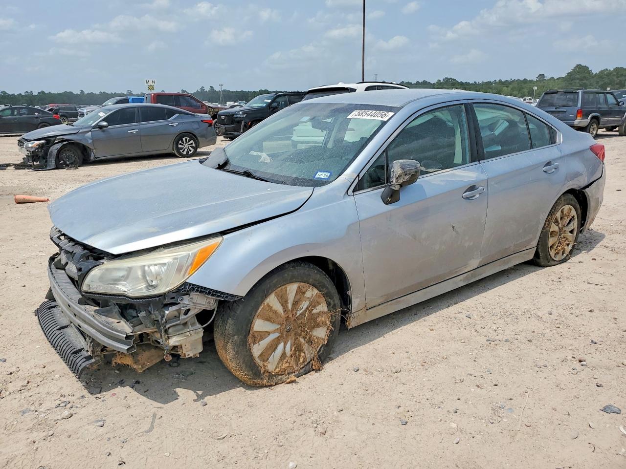 2017 Subaru Legacy, VIN 4S3BNAB67H3030429 — Front end