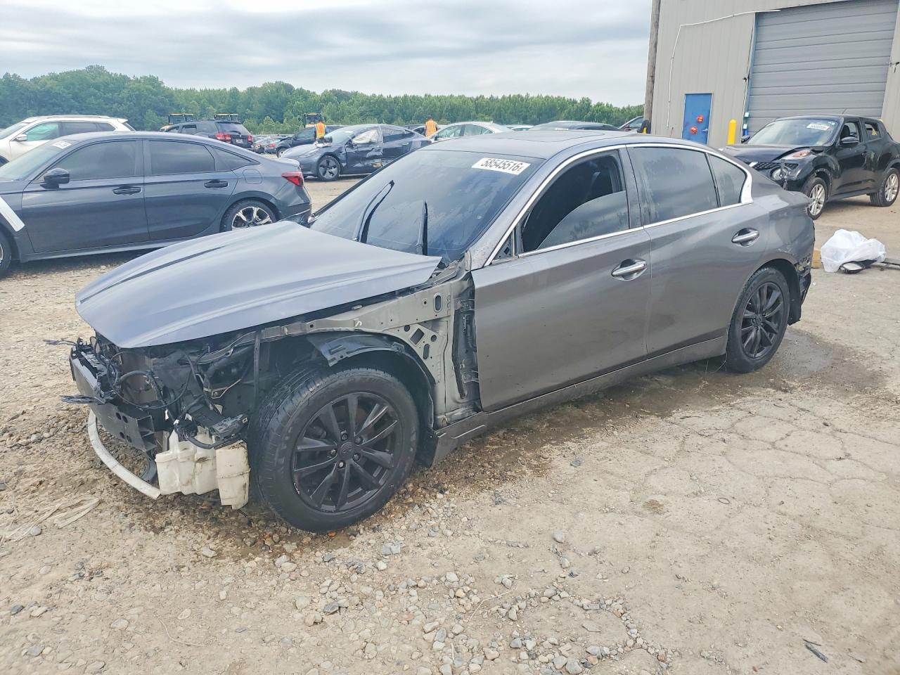 2014 Infiniti Q50 Premium, VIN JN1BV7AP2EM677049 — Stripped