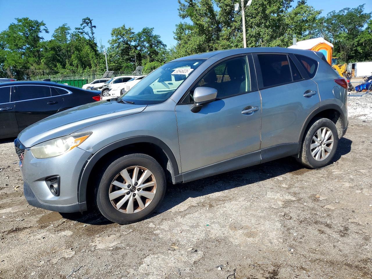 2014 Mazda CX-5 Touring, VIN JM3KE4CY4E0396595 — Front end
