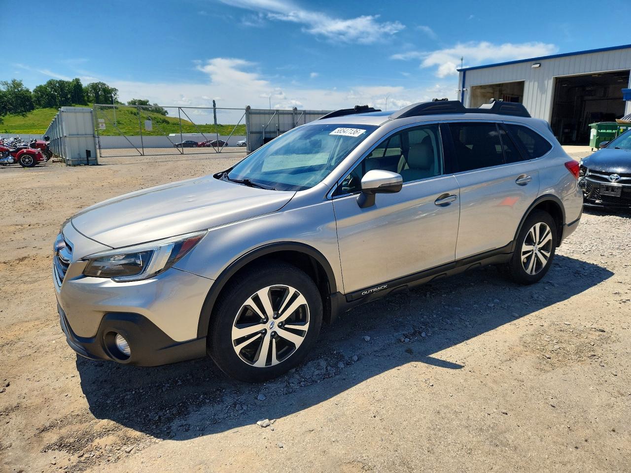 2018 Subaru Outback Limited, VIN 4S4BSANC9J3214007 — Hail