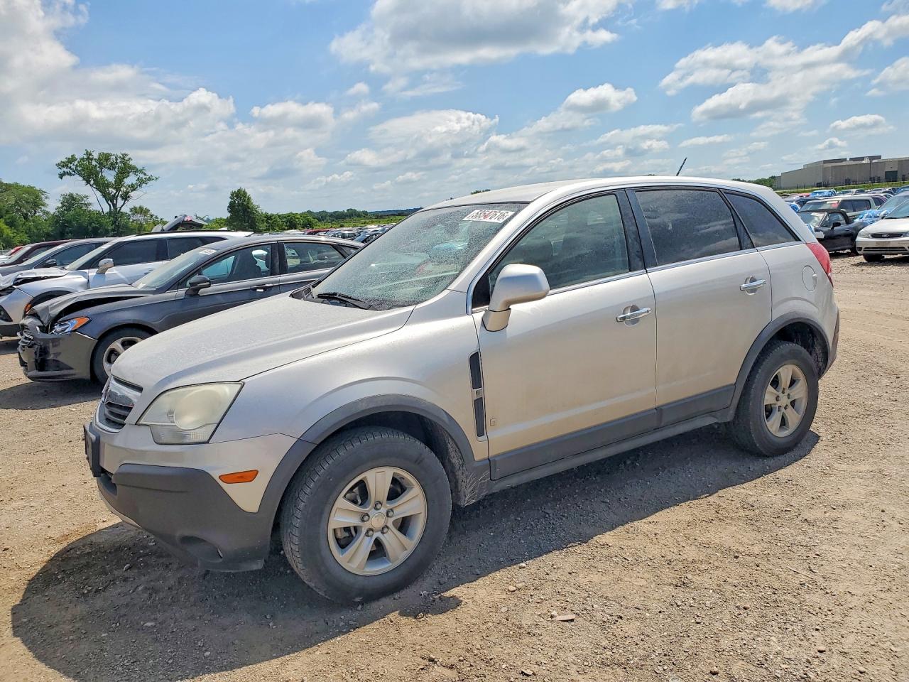 2008 Saturn VUE XE, VIN 3GSDL43NX8S624825 — Front end