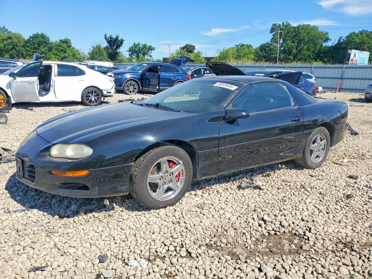 2000 Chevrolet Camaro, VIN 2G1FP22K4Y2161311 — Minor dents and scratches
