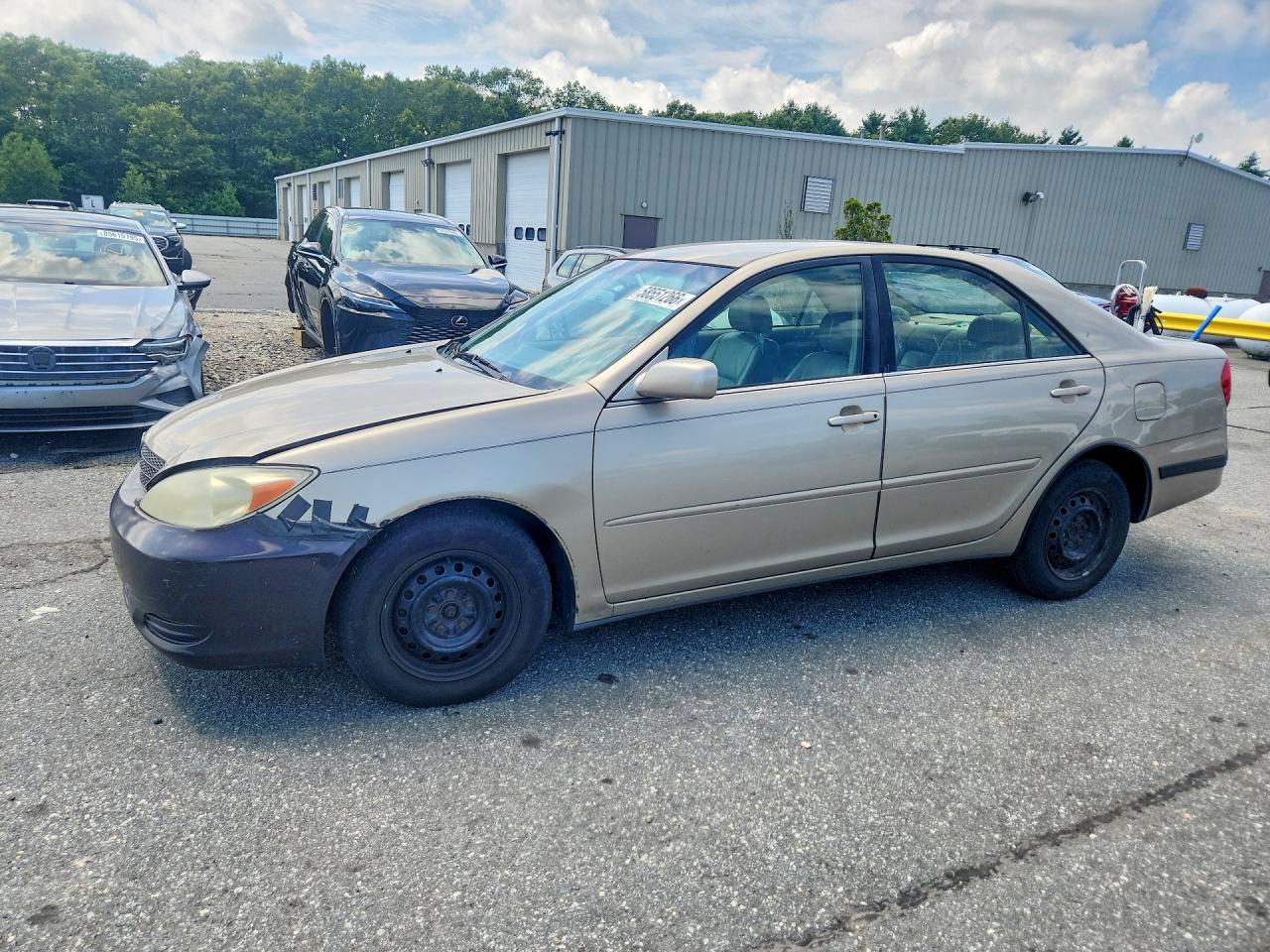 2003 Toyota Camry LE, VIN 4T1BE32K23U763088 — Front end