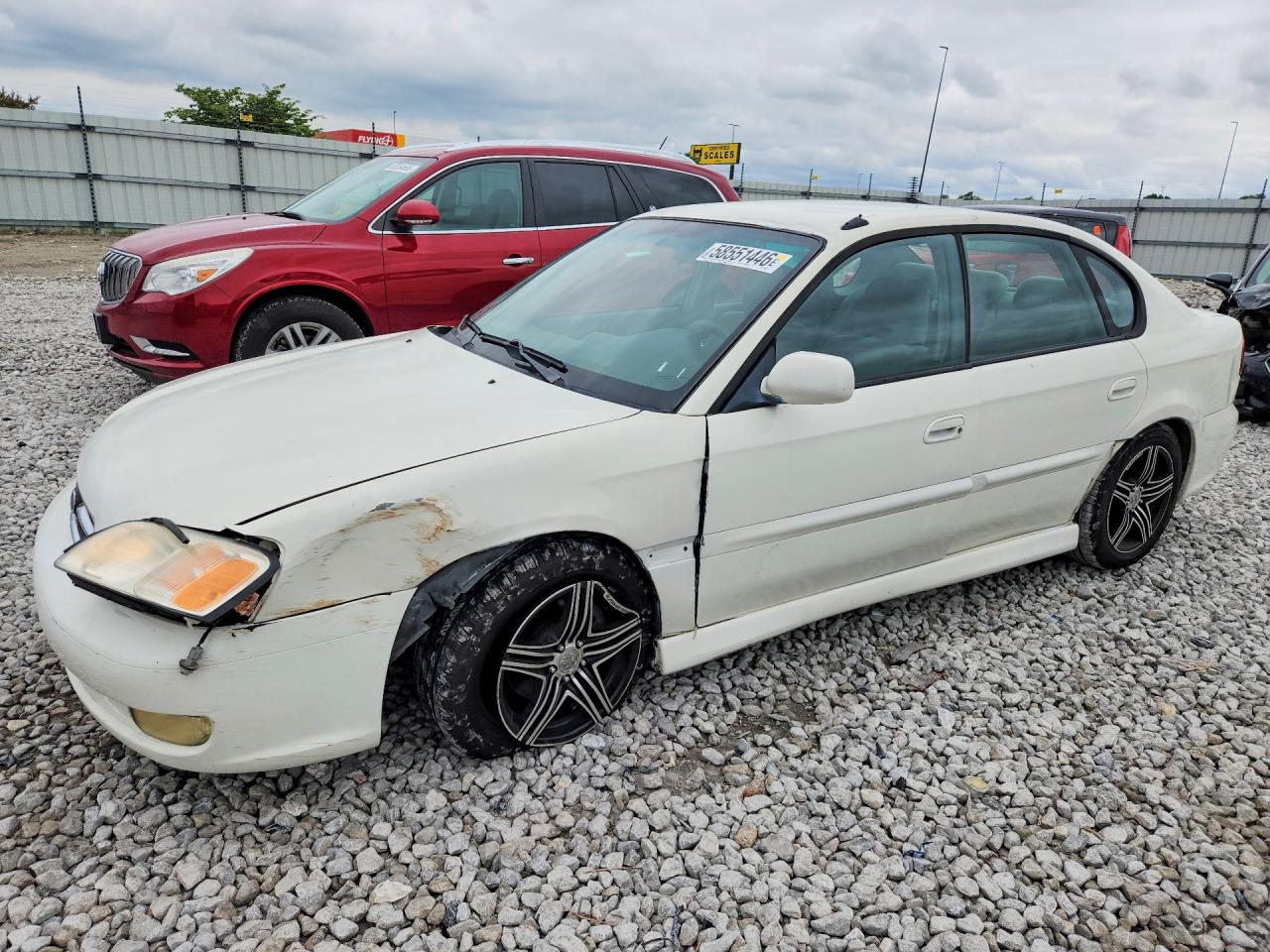 2000 Subaru Legacy L, VIN 4S3BE6352Y7203558 — Перед