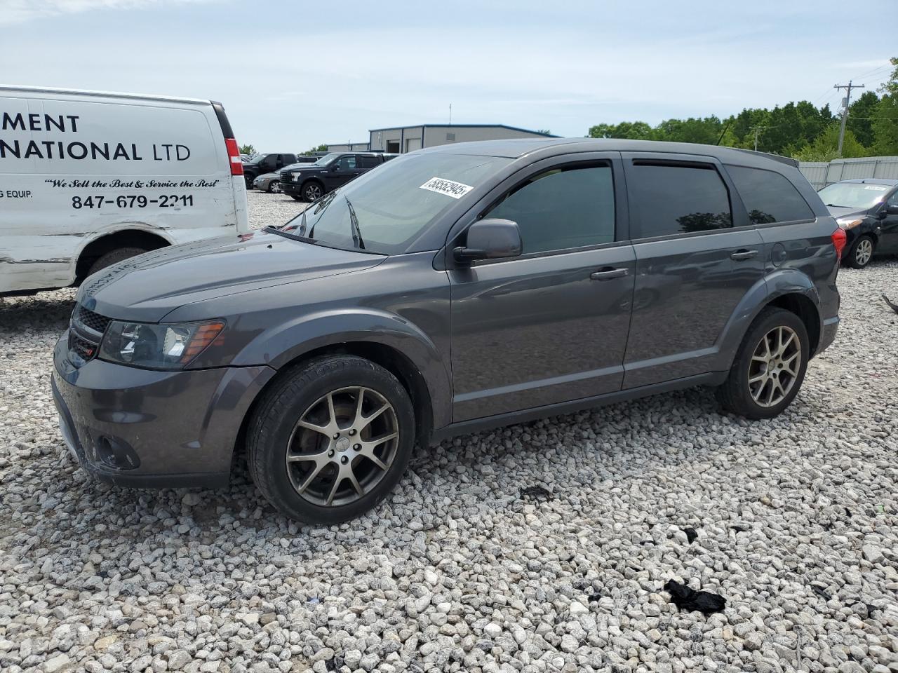 2015 Dodge Journey R/T, VIN 3C4PDDEG9FT677639 — Пожар в салоне