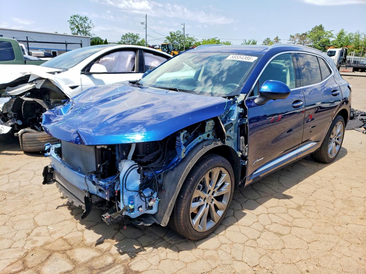 2023 Buick Envision Avenir, VIN LRBFZSR40PD188490 — Front end