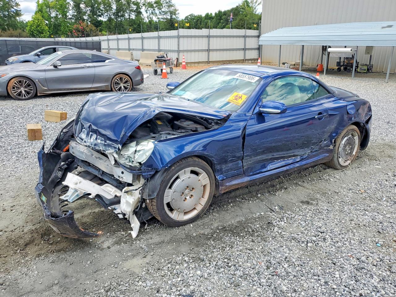 2002 Lexus SC 430, VIN JTHFN48Y620006965 — Front end