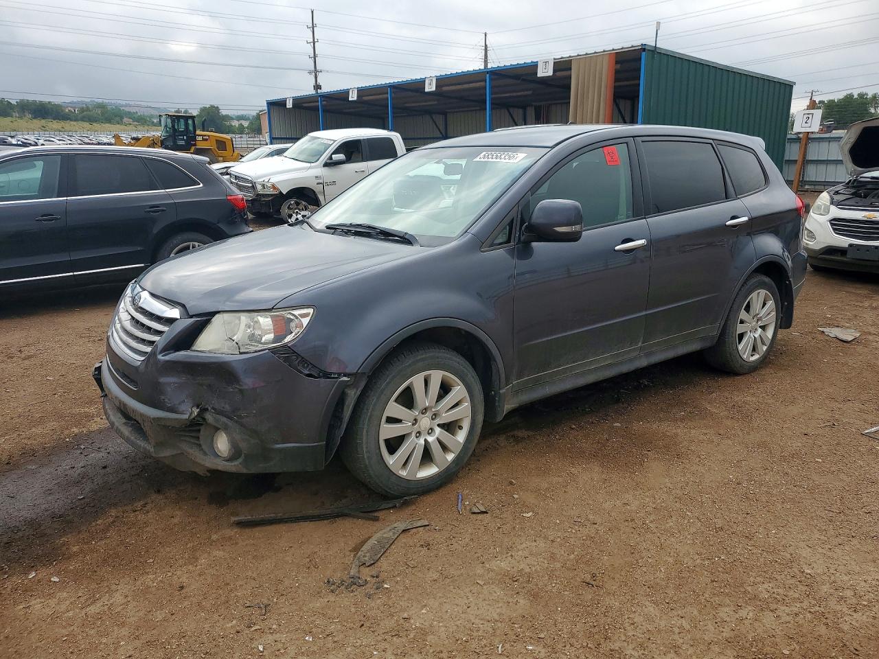 2012 Subaru Tribeca Premium, VIN 4S4WX9FD9C4402399 — Front end