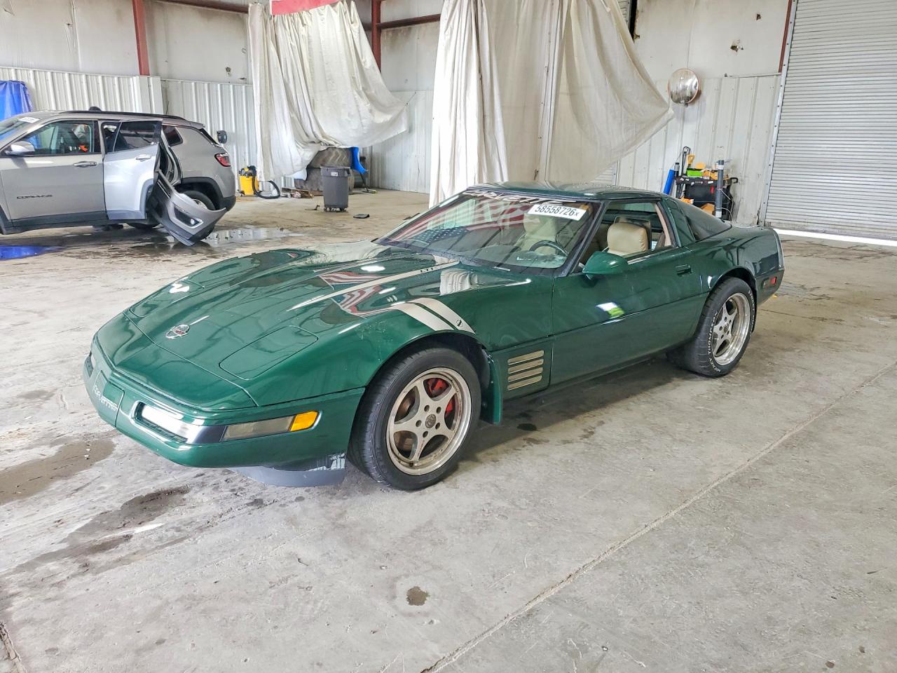1992 Chevrolet Corvette, VIN 1G1YY23P9N5110449 — Burn