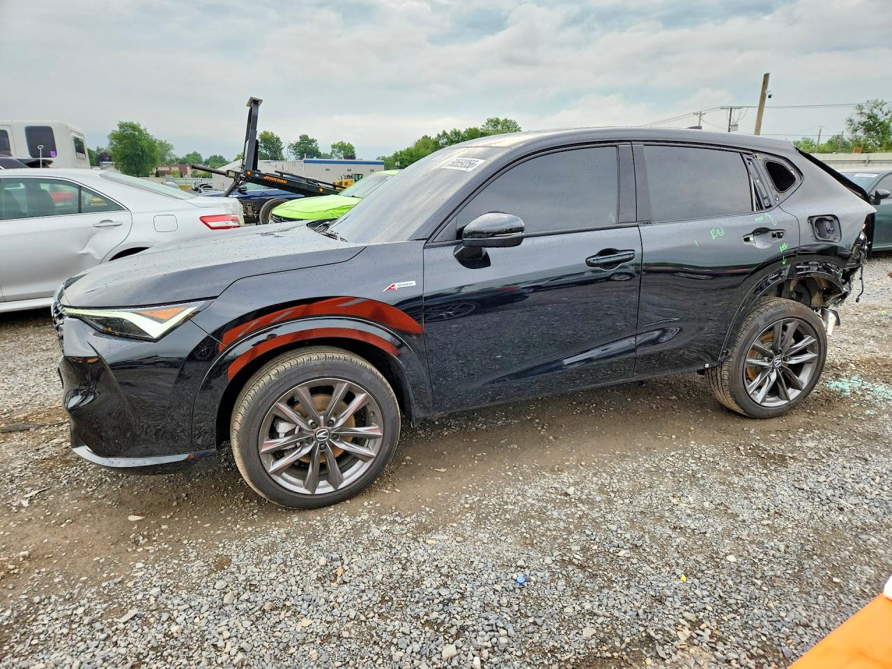 2025 Acura ADX w/A-Spec Package, VIN 3HDSA2H5XSM704660 — Rear end