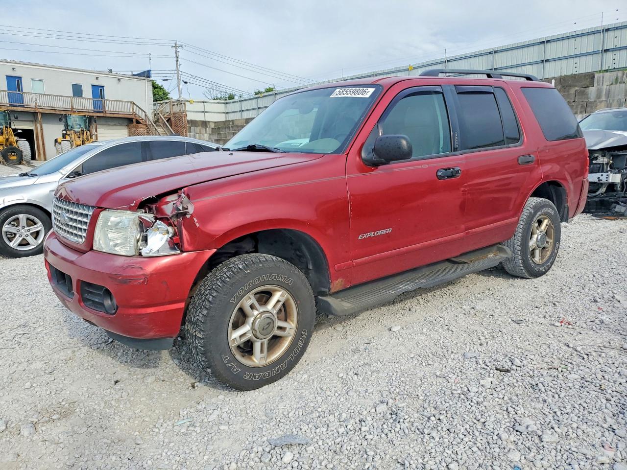 2004 Ford Explorer XLT, VIN 1FMZU73K64UA07451 — Front end