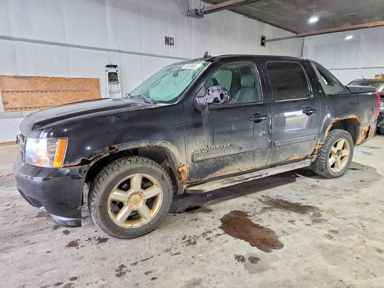 2008 Chevrolet Avalanche 3LT, VIN 3GNFK12318G171503 — Front end