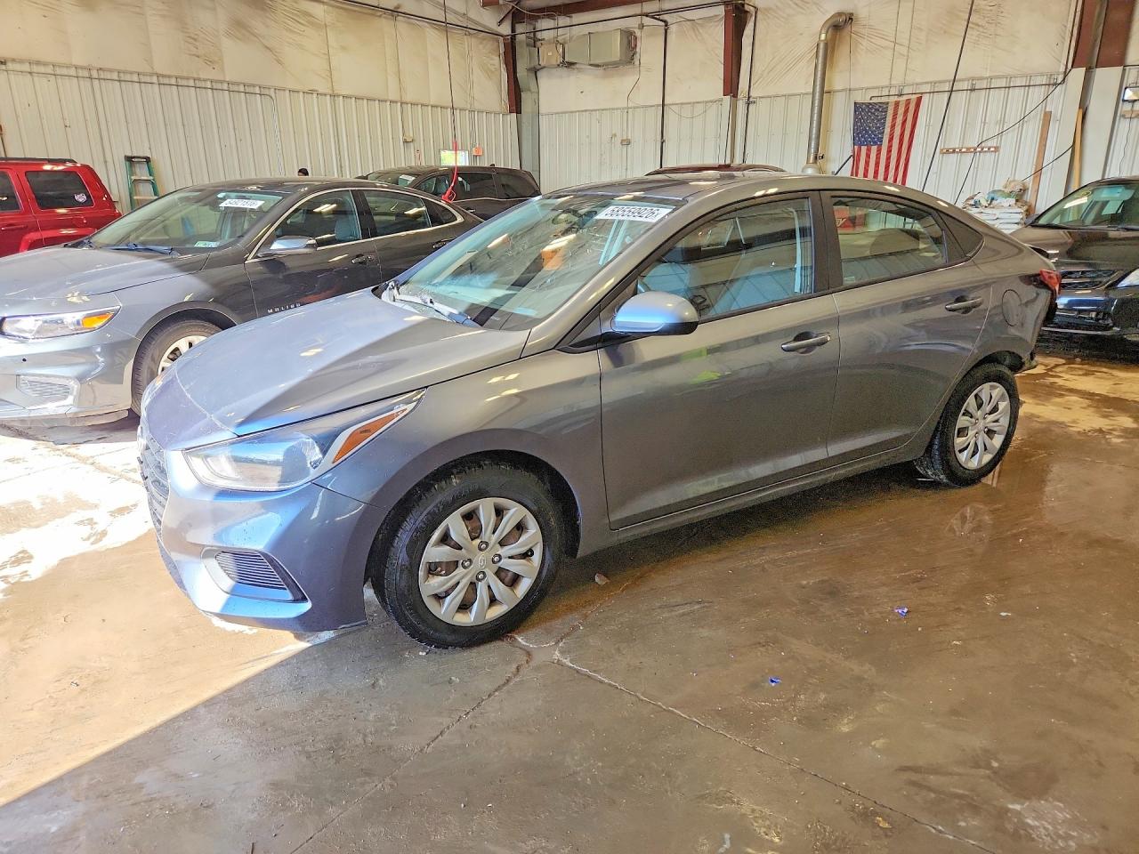 2019 Hyundai Accent SE, VIN 3KPC24A33KE061893 — Rear end