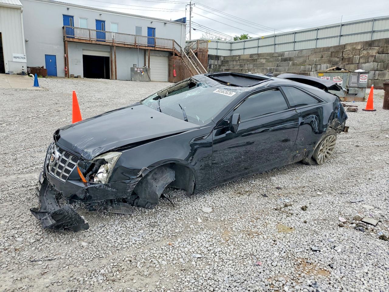 2013 Cadillac CTS Premium, VIN 1G6DS1E31D0123481 — Rollover