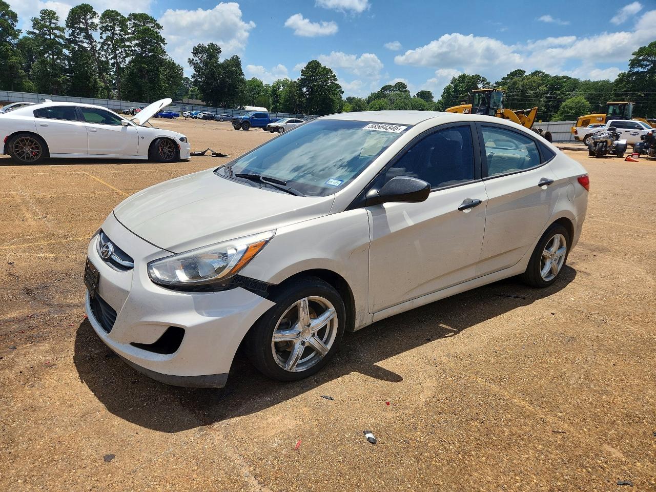 2016 Hyundai Accent SE, VIN KMHCT4AE6GU123807 — Frame damage
