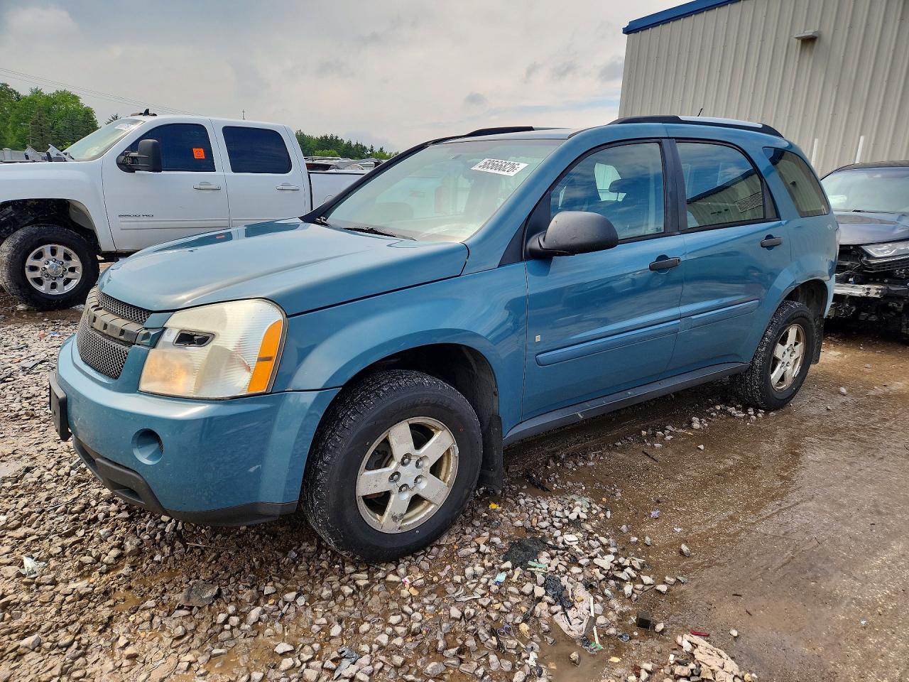 2008 Chevrolet Equinox LS, VIN 2CNDL13F086026742 — Front end