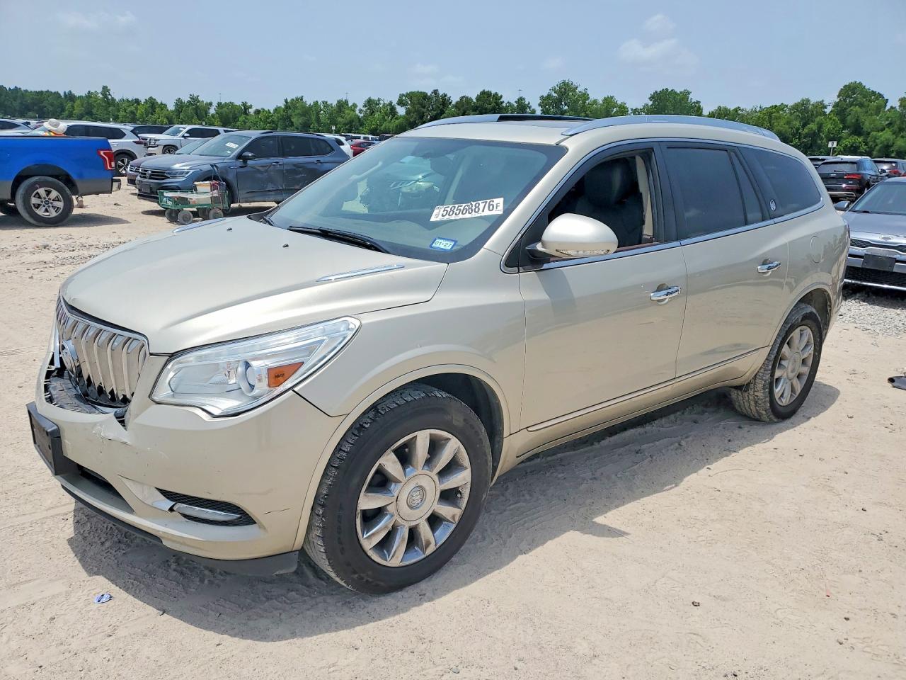 2013 Buick Enclave Leather, VIN 5GAKRCKD5DJ211311 — Front end