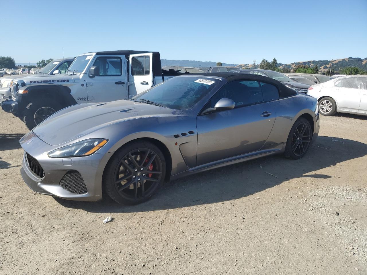 2019 Maserati GranTurismo Sport, VIN ZAM45VMAXK0312263 — Rear end