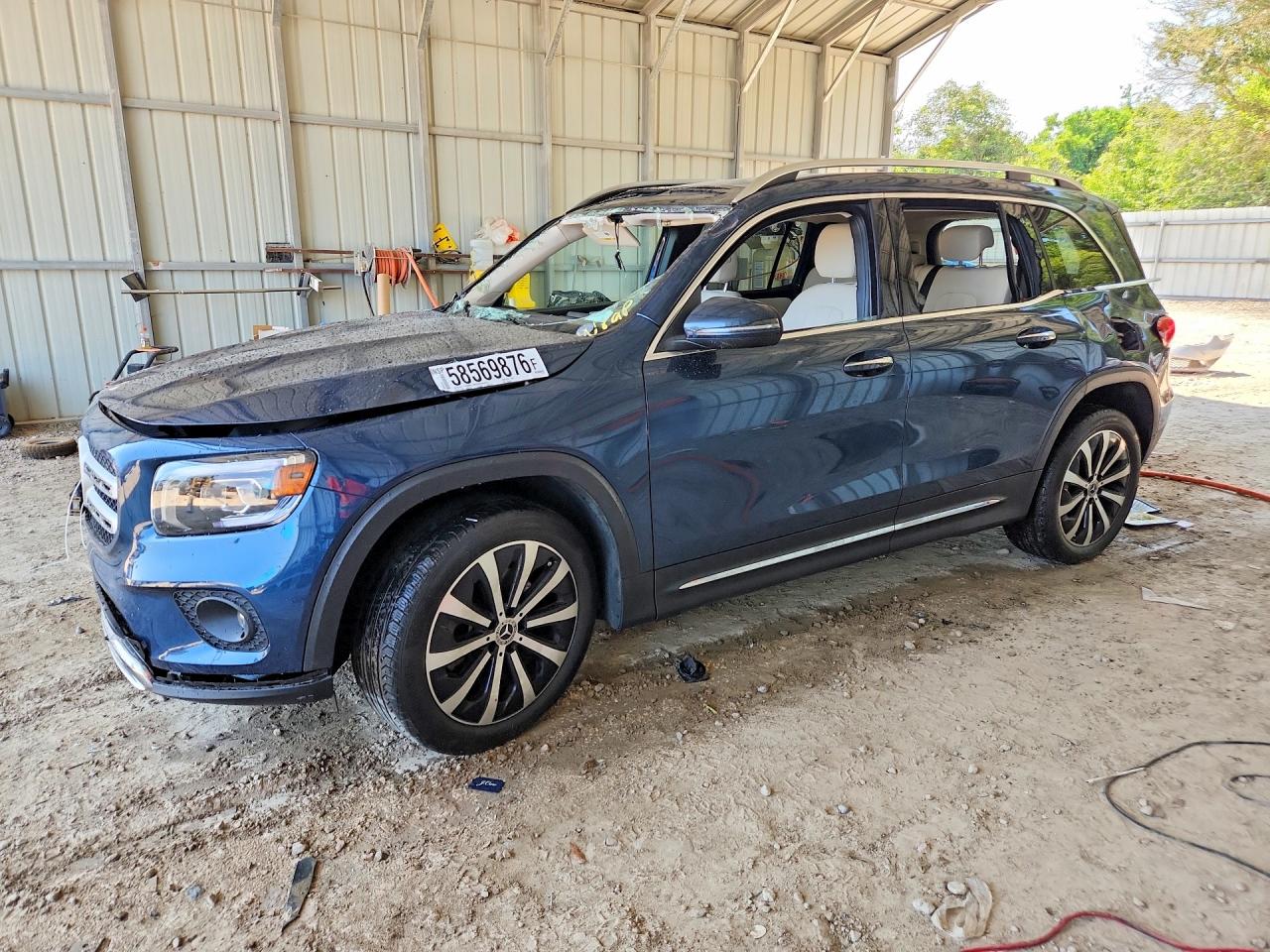 2022 Mercedes-Benz GLB 250, VIN W1N4M4HB1NW239654 — Roof