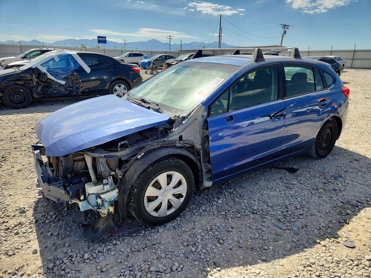 2014 Subaru Impreza 2.0i, VIN JF1GPAA6XE8338331 — Front end