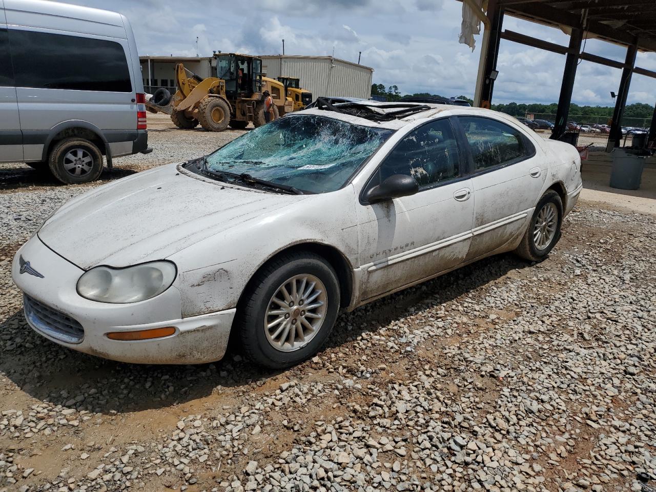 2001 Chrysler Concorde LXi, VIN 2C3AD36J31H545136 — Roof