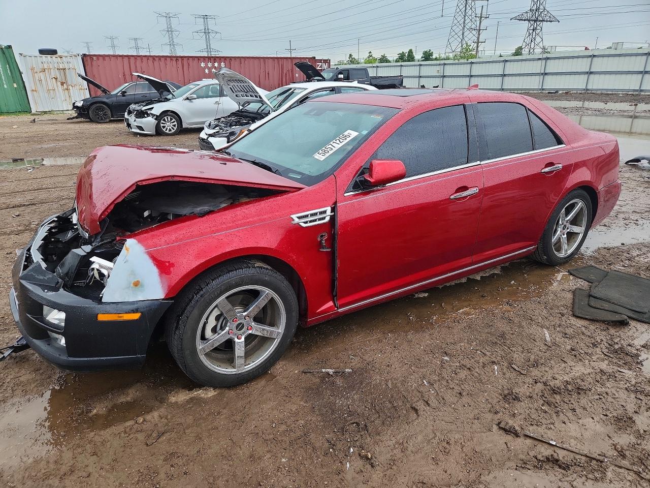 2010 Cadillac STS RWD, VIN 1G6DU6EA3A0143507 — Front end
