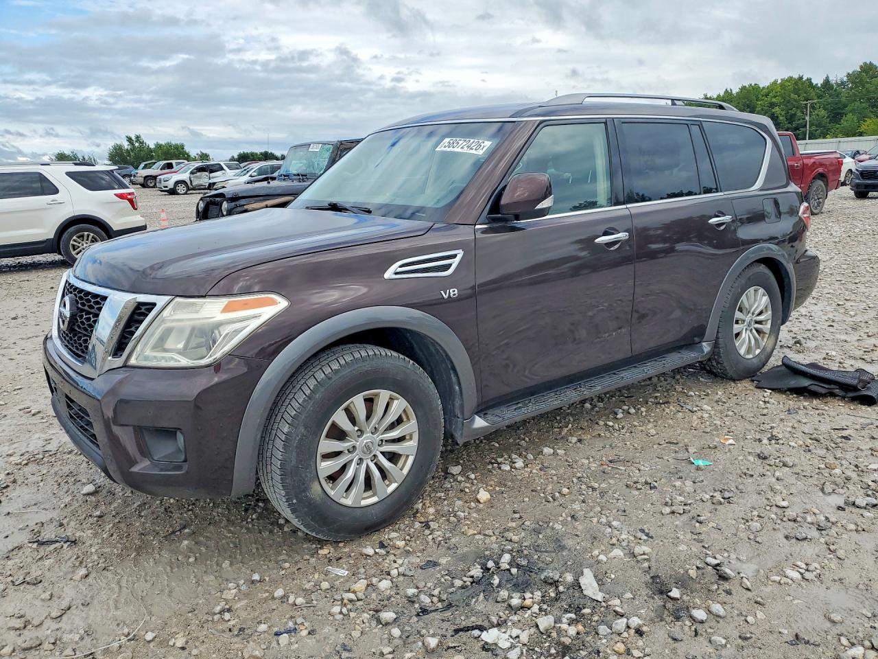 2018 Nissan Armada SV, VIN JN8AY2NC8J9552083 — Normal wear