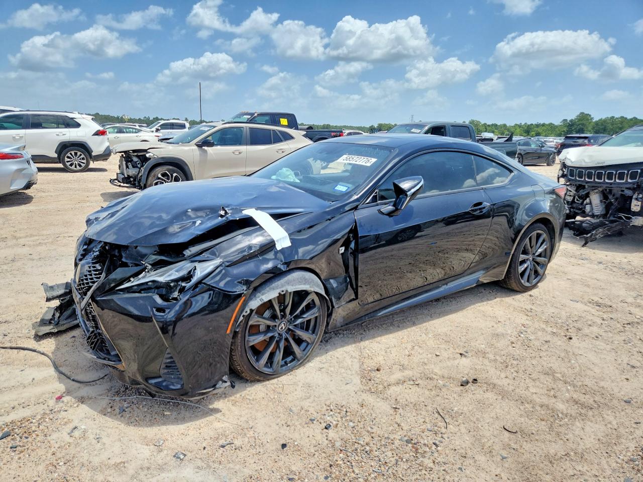 2023 Lexus RC 300 F Sport, VIN JTHGA5BC4P5012552 — Front end