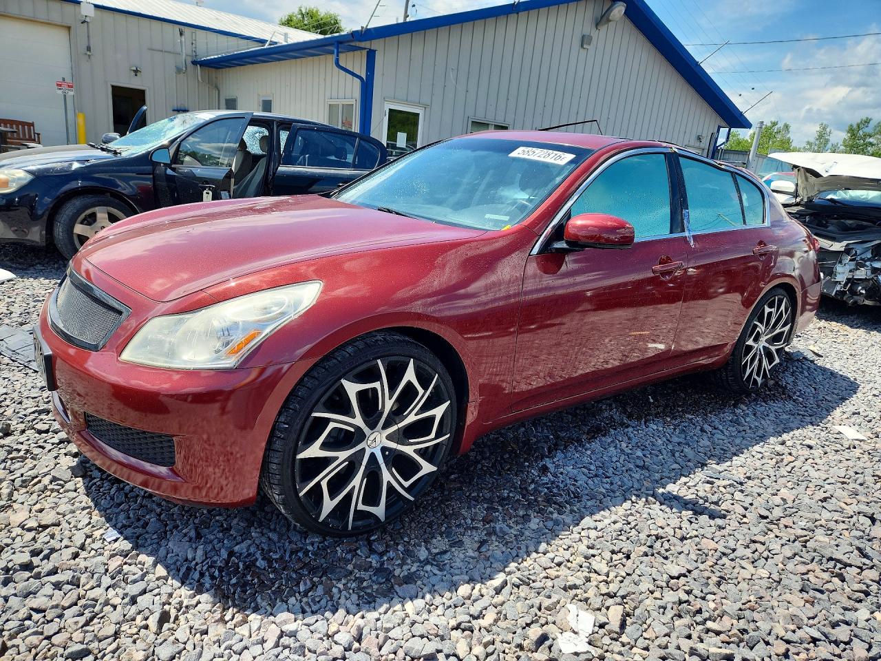 2008 Infiniti G35 x, VIN JNKBV61F18M264816 — Крыша