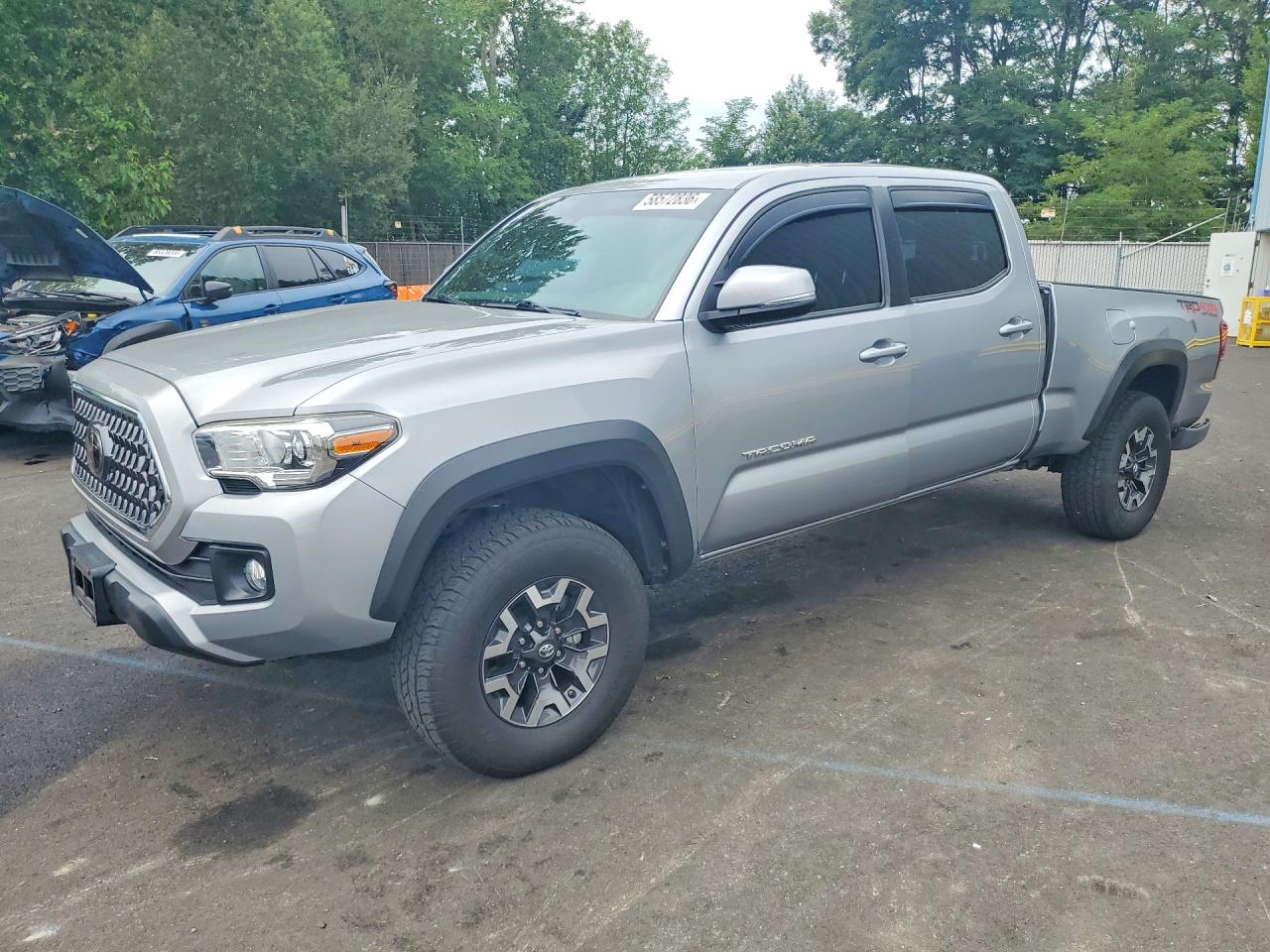 2019 Toyota Tacoma TRD Off Road, VIN 3TMDZ5BN9KM059593 — Rear end