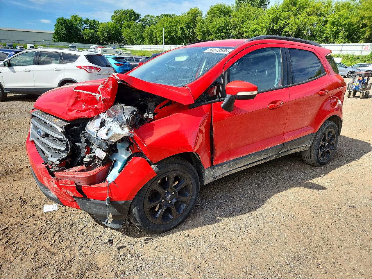 2019 Ford EcoSport SE, VIN MAJ3S2GE4KC278007 — Front end