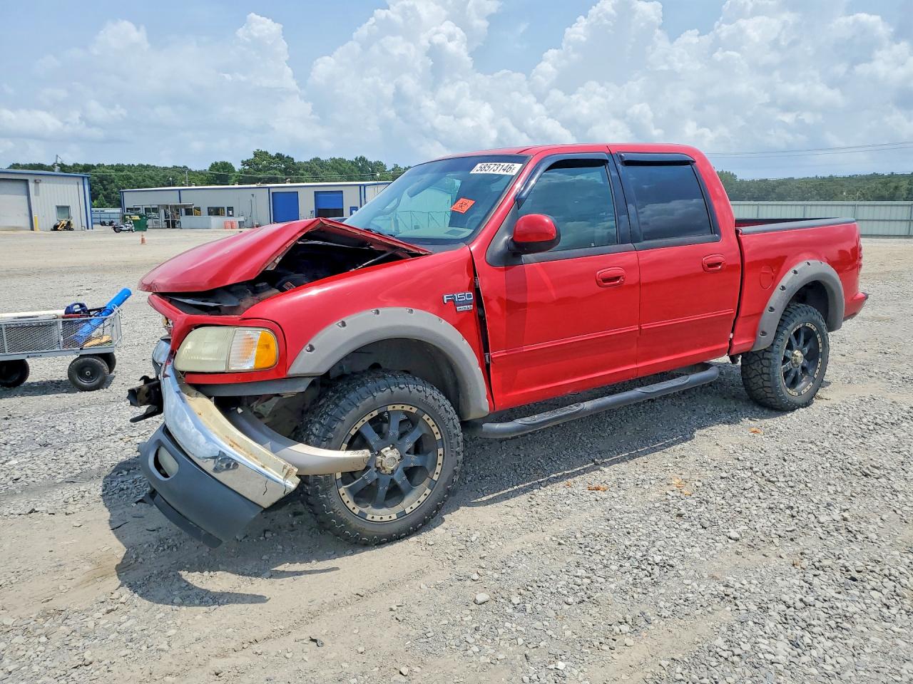 2001 Ford F-150 XLT, VIN 1FTRW08L31KC05032 — Перед