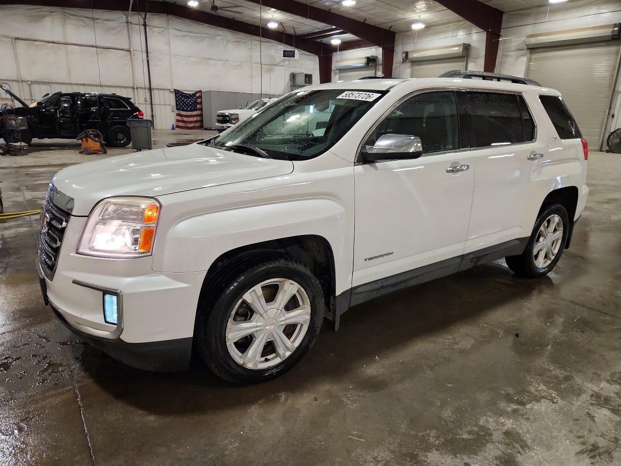 2016 GMC Terrain SLT, VIN 2GKFLUE32G6210925 — Hail