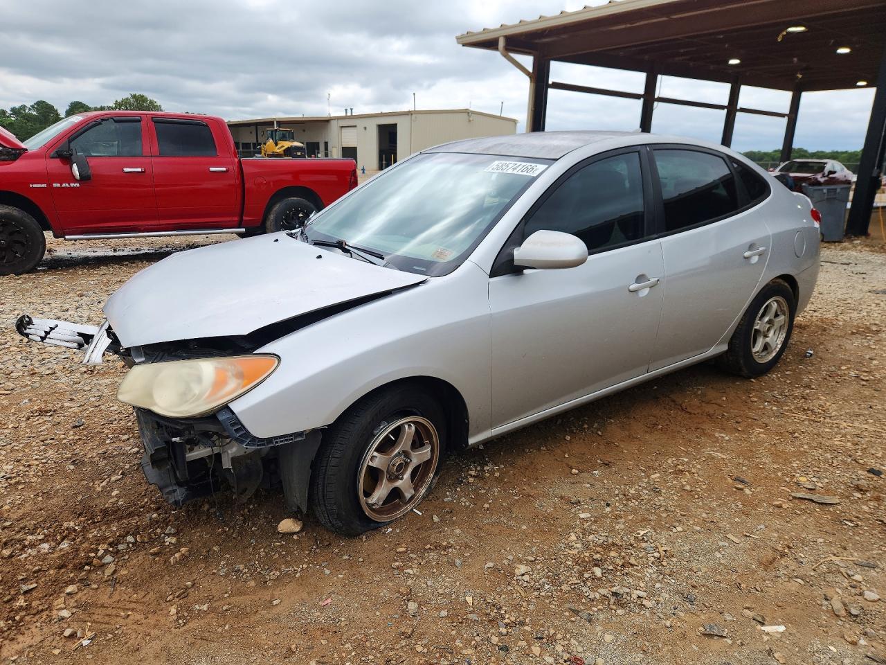 2010 Hyundai Elantra GLS, VIN KMHDU4AD2AU879344 — Front end